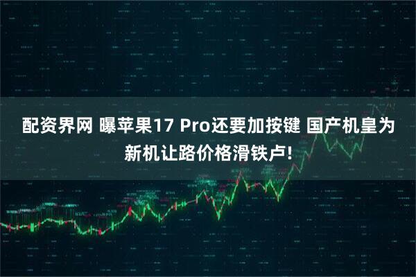 配资界网 曝苹果17 Pro还要加按键 国产机皇为新机让路价格滑铁卢!